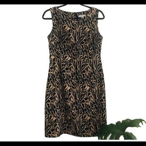 Dressbarn Animal Print Dress